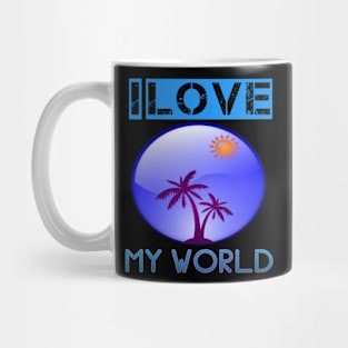 I love my world Mug